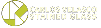 Carlos Velasco Stained Glass Logo